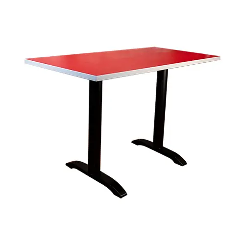 BASE DE MESA 60X120 HIERRO COLADO NEGRA