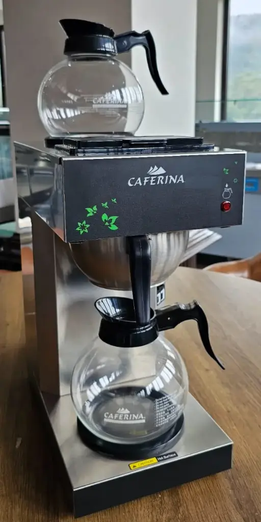 CAFETERA DE 2 JARRAS DE CRISTAL (RUG20001)