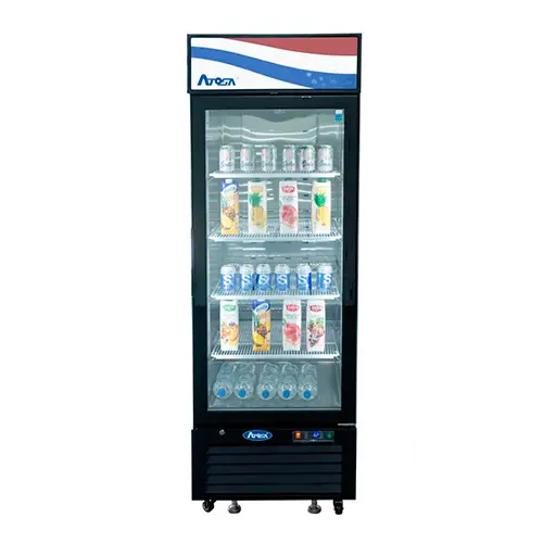 CONGELADOR VERTICAL CON PUERTAS DE VIDRIO (1 PUERTA, 595)