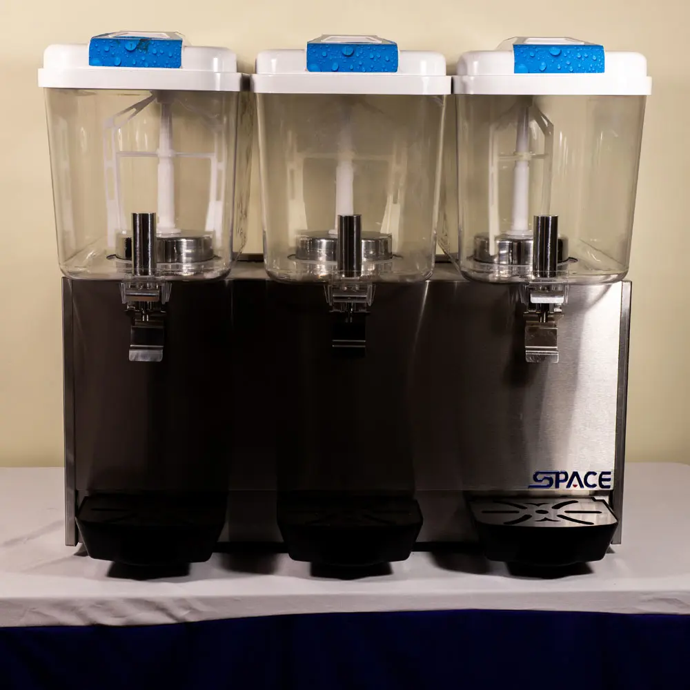 DISPENSADOR DE BEBIDAS DE 3 TANQUES
