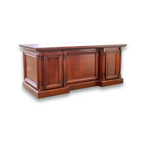 ESCRITORIO EJECUTIVO DE MADERA CEDRO 1.80x0.80