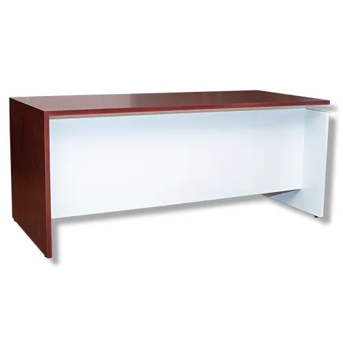 ESCRITORIO EJECUTIVO MELAMINA BLANCA Y OLMO JEREZ - 1.80*0.80*0.76