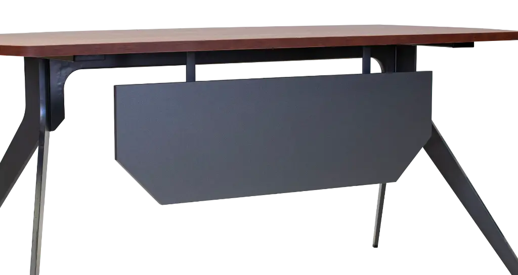 ESCRITORIO EJECUTIVO TOP NOCE COSTA FRENTE CHUMBO BASE WGREY F23 ROBOT DE GAVETAS LATERAL CHUMBO FRENTES LINO Y NOCE COSTA  1.80*0.80*0.75 R 0.40*0.47*0.60