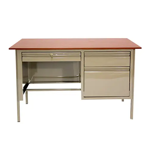 ESCRITORIO SECRETARIAL STD. - COLOR BEIGE