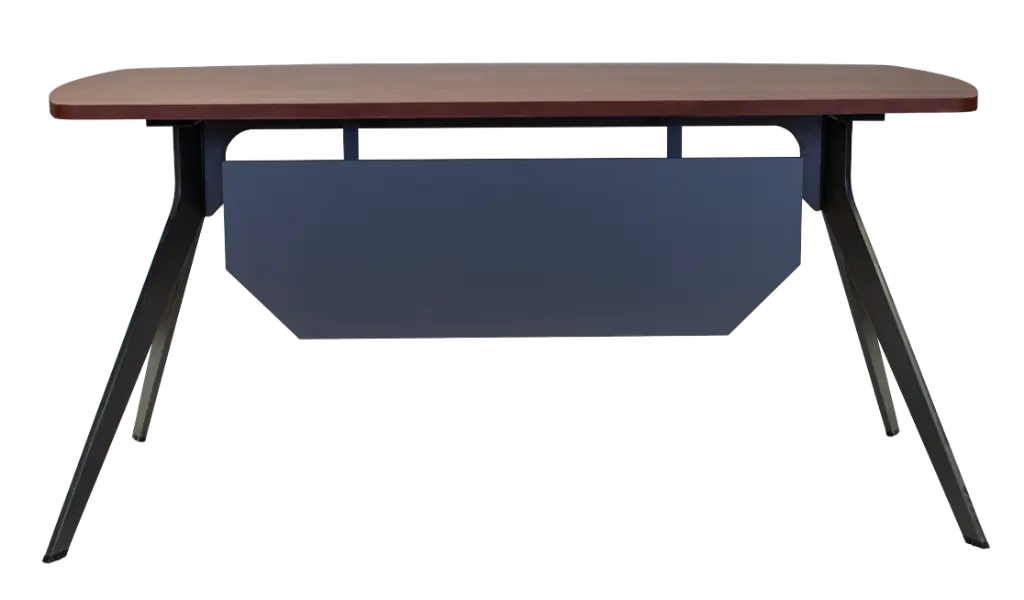 ESCRITORIO SEMI EJECUTIVO TOP NOCE COSTA FALDON CHUMBO BASE WGREY F23 ROBOT COLOR CHUMBO GAVETAS LINO Y NOCE COSTA 1.60*0.80*0.75 R 0.40*0.47*0.60