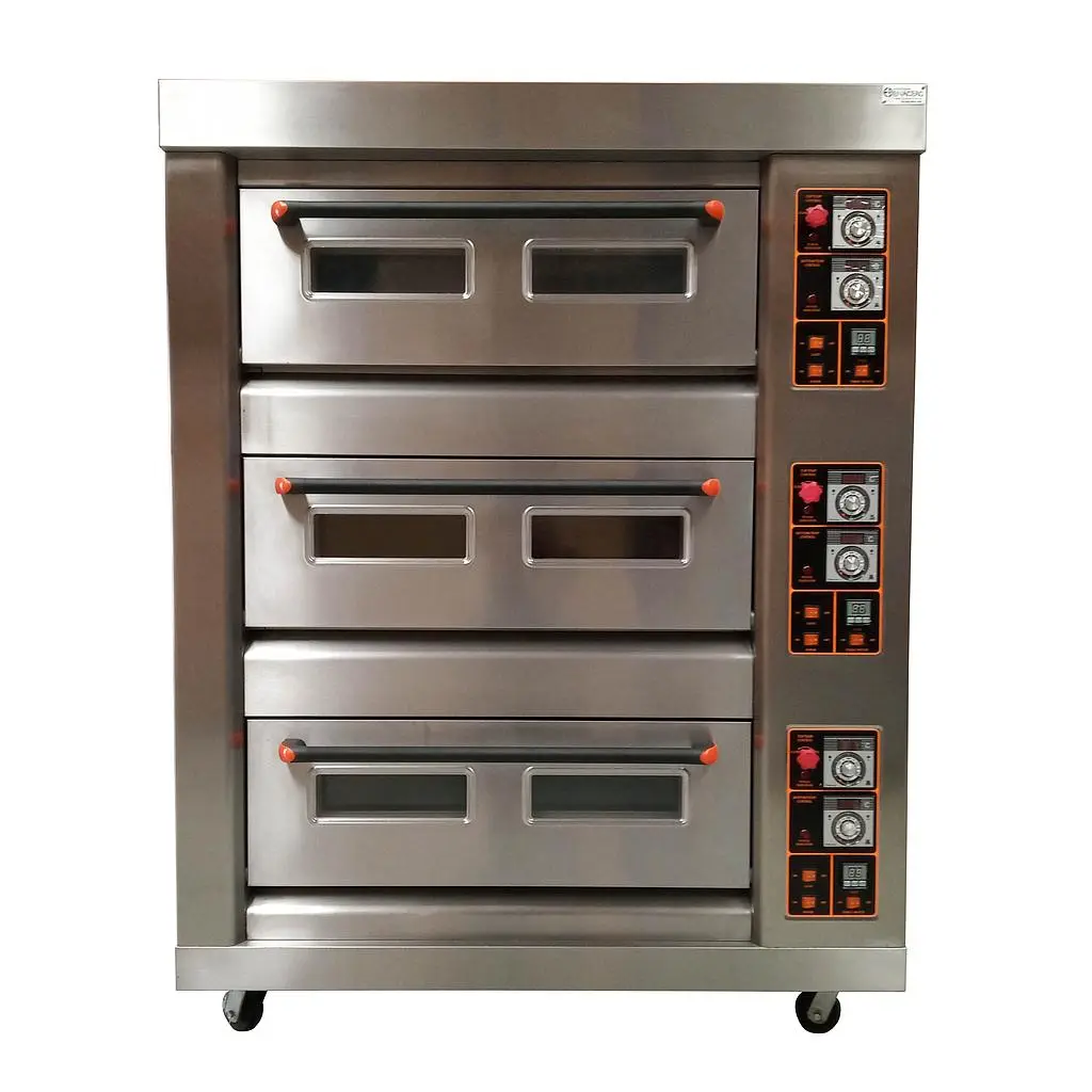 HORNO A GAS 6 BANDEJAS PARA PAN