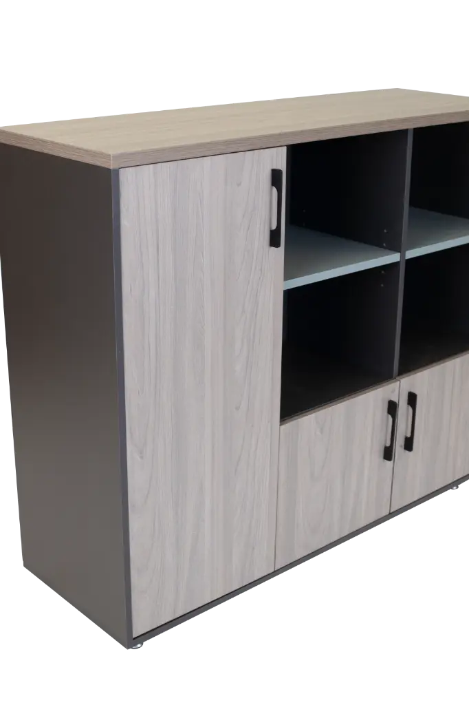 LIBRERA COLOR CHUMBO TOP Y PUERTAS ABATIBLES COLOR MACARON F22 1.20*0.40*1.03