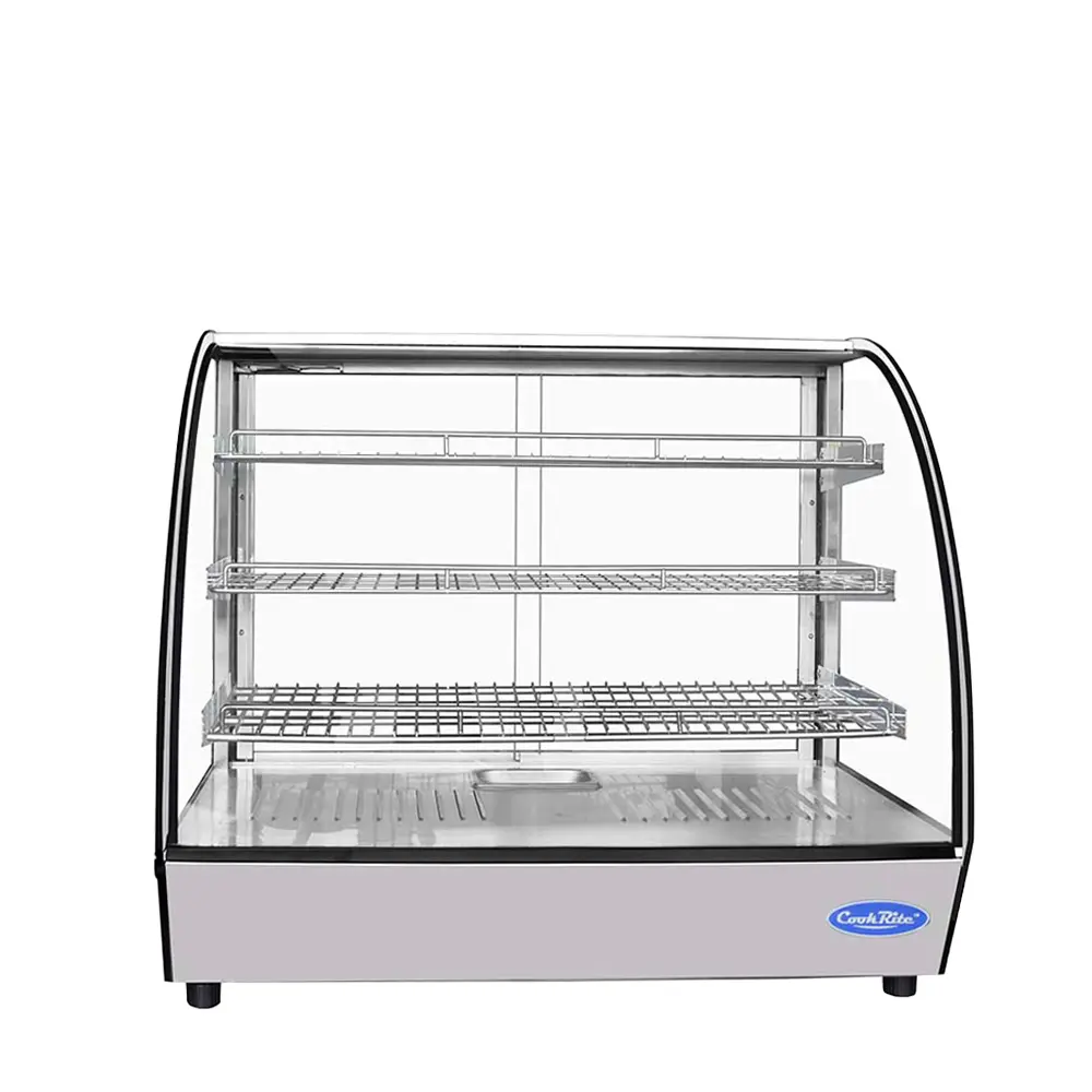 MANTENEDOR CALIENTE CURVO PARA MOSTRADOR (70 CM)