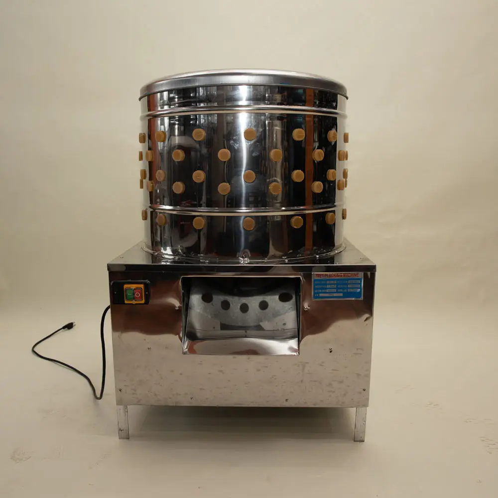 MAQUINA DESPLUMADORA DE AVES MEDIANA 