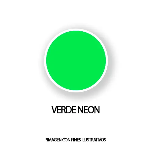 MATIZADOR VERDE NEON - 3gr