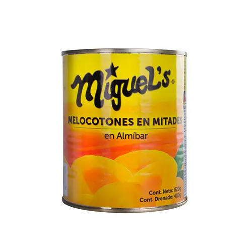 MELOCOTON MIGUELS LATA 820 GRS.