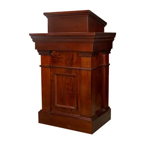 PULPITO EN MADERA DE CEDRO BARNIZADO