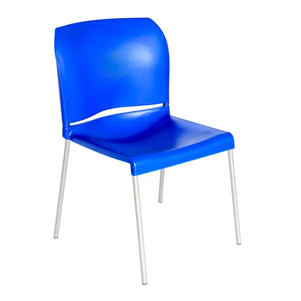 SILLA APILABLE /FOOD COURT AZUL