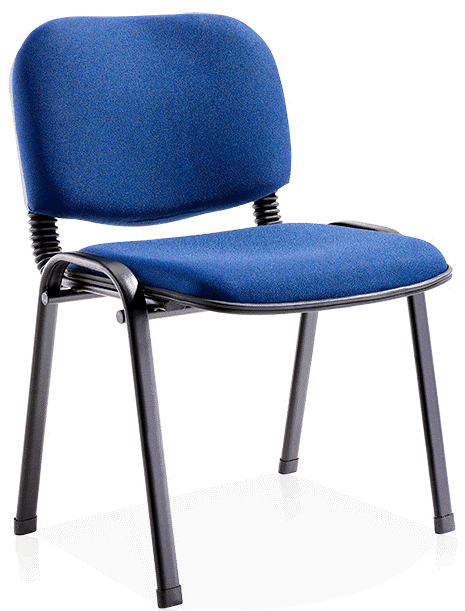 SILLA DE ESPERA VISITA S/B TIPO PY303 AZUL