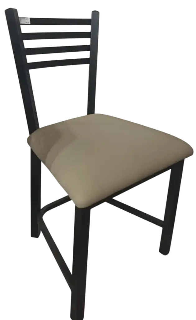 SILLA PARA RESTAURANTE - RESPALDO DE METAL - VARIOS COLORES