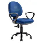 SILLA SECRETARIAL C/B AZUL