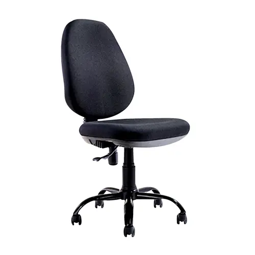 SILLA SECRETARIAL SIN BRAZO NEGRA