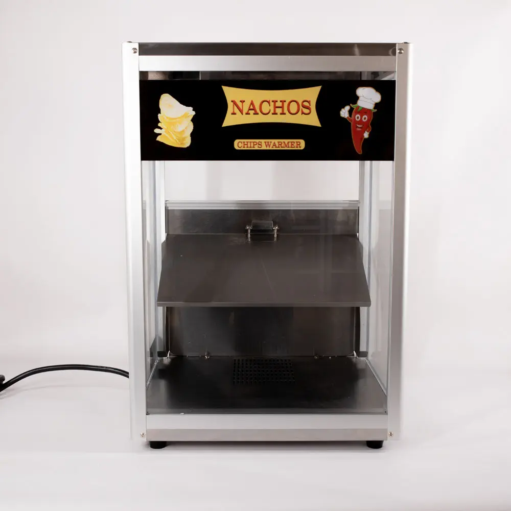 VITRINA CALIENTE EXHIBIDORA PARA NACHOS 110V