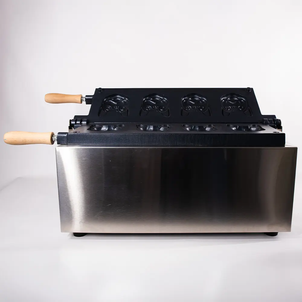 WAFLERA CON FORMA DE PERRITOS