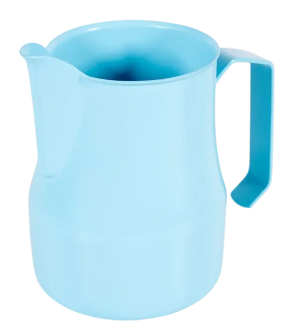 [7C] JARRA TERMICA PARA CREMAR LECHE CELESTE 500ML