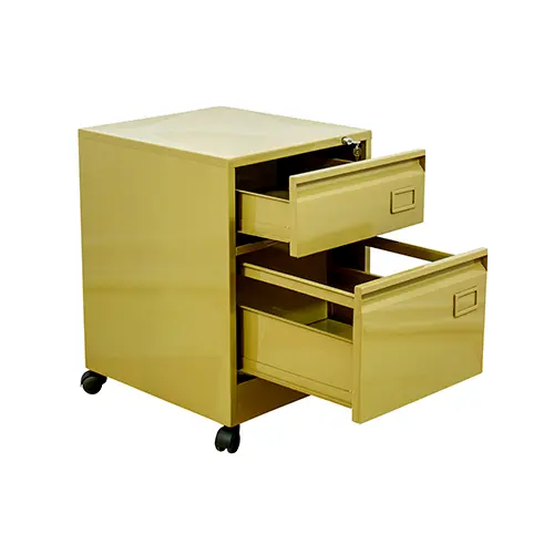 [STD1126B] ARCHIVO ROBOT CON RODOS EN COLOR BEIGE
