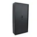 [CGT-014N]  ARMARIO CON PERSIANA NEGRO 1.20*0.45*1.98