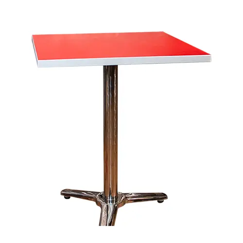 [E-26] BASE PARA MESA 60X60 ACERO INOXIDABLE