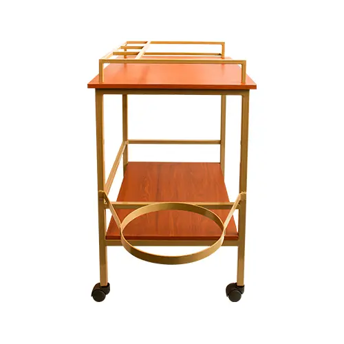 [STD1123] CARRITO DE CURACIONES CON RODOS - BEIGE