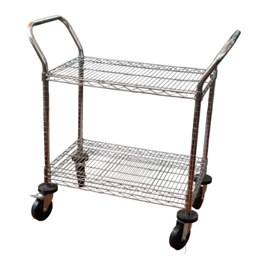 [UT1830C3] CARRITO DE SERVICIO DE 3 NIVELES, ACERO INOX 