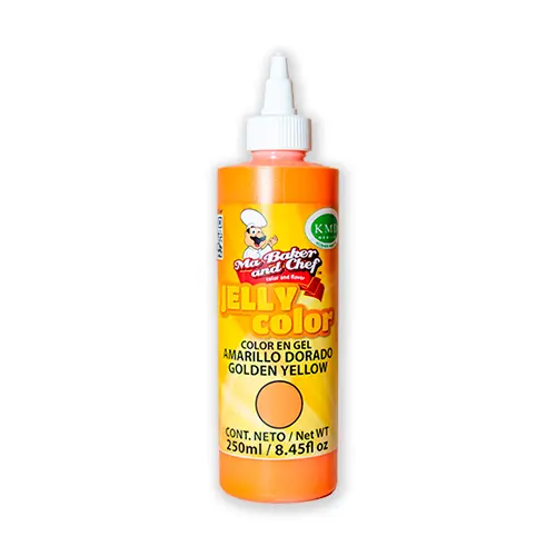 [JC10-250] COLORANTE EN GEL AMARILLO DORADO 250 ML