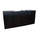 [OFF086] CREDENZA CON 5 PUERTAS COLOR NEGRO