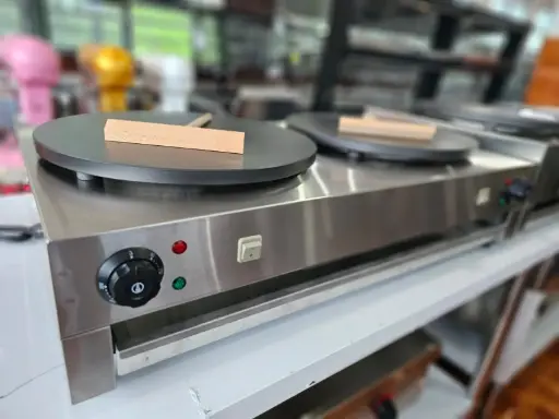 [TCM-2E] CREPERA ELECTRICA DE 2 PLACAS