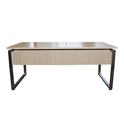 [RN003] ESCRITORIO ROBLE NATURAL - 1.68*0.68 - PATA DE TUBO REDONDO