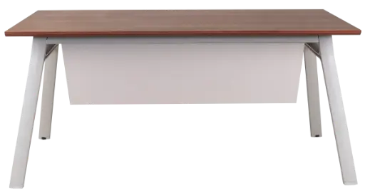 [LIGHTGREY03] ESCRITORIO SEMI EJECUTIVO TOP NOCE COSTA FALDON BEIGE GRAFITO BASE LIGHT GREY F24 ROBOT  TOP NOCE COSTA GAVETAS MARMOL GRIS Y BEIGE GRAFITO 1.60*0.80*0.75 R 0.40*0.47*0.60