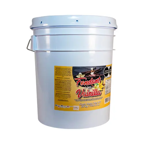 [FOPA12-20000] FONDANT SABOR VAINILLA - BLANCO - 20 KG