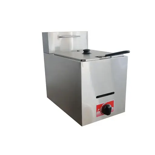 [ET-RZL-1] FREIDORA A GAS 1 CANASTA