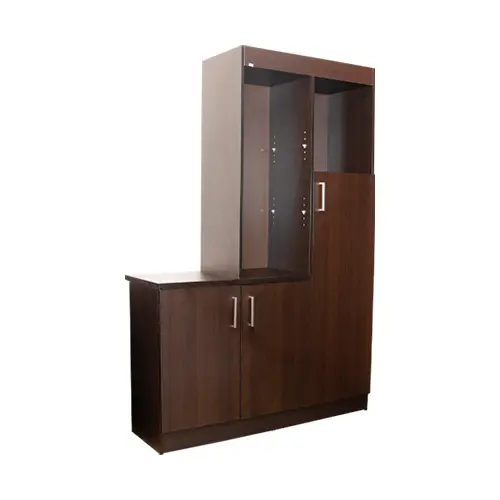 [EJECUTIVA004] LIBRERA  EJECUTIVA WENGE - 1 MODULO DERECHO O IZQUIERDO
