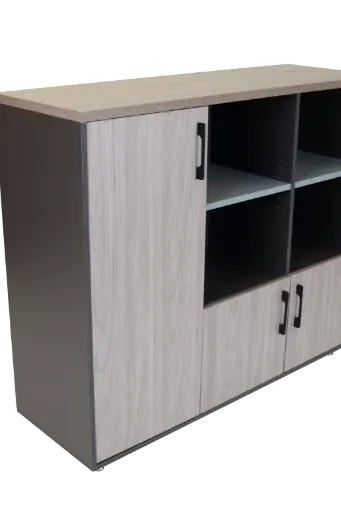 [IRONGREY10] LIBRERA COLOR CHUMBO TOP Y PUERTAS ABATIBLES COLOR MACARON F22 1.20*0.40*1.03