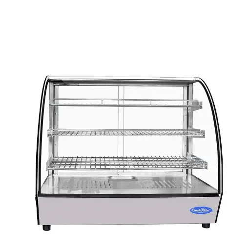 [CHDC-44] MANTENEDOR CALIENTE CURVO PARA MOSTRADOR (70 CM)