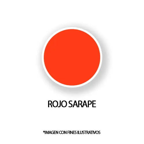 [CHPO165-005] MATIZADOR ROJO SARAPE 5 GR