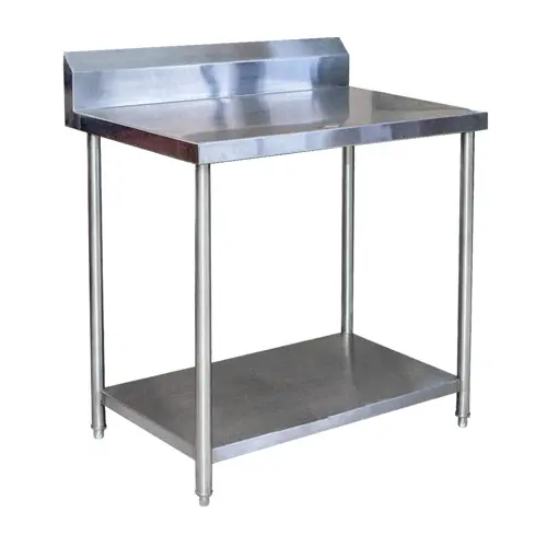 [INOX02] MESA CON SALPICADERA  DE 36" - 0.90*0.61