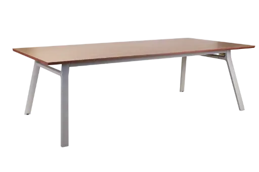 [LIGHTGREY08] MESA DE CONFERENCIA TOP NOCE COSTA BASE LIGHT GREY F24 2.20*1.10*0.75