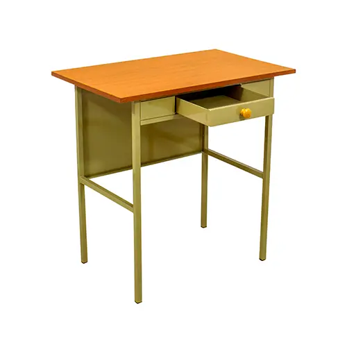 [STD1120] MESA DE MAQUINA SIN RODOS COLOR BEIGE