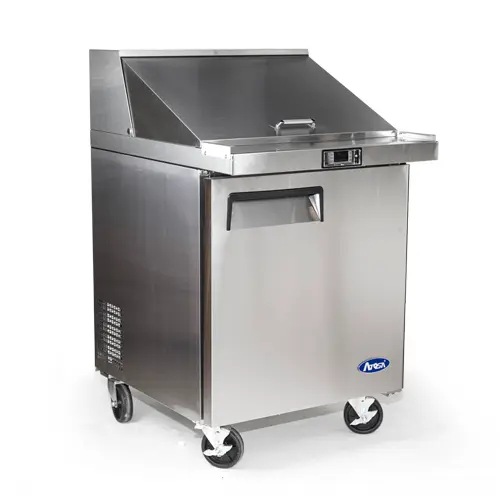 [MSF8305GR] MESA FRIA PARA PREPARACION DE COMIDA - ACERO INOX - 1 PUERTA