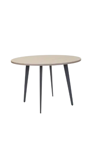 [IRONGREY007] MESA REDONDA TOP GRANIZO 4 PATAS IRON GREY F22 1.10*0.75