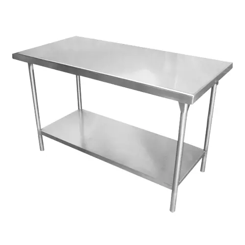 [INOX08] MESA TIPO ISLA - 1.53*0.61 * 0.91- FULL ACERO  (60)"