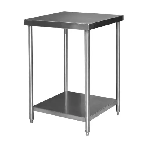 [INOX05] MESA TIPO ISLA DE 24" - 0.61*0.61