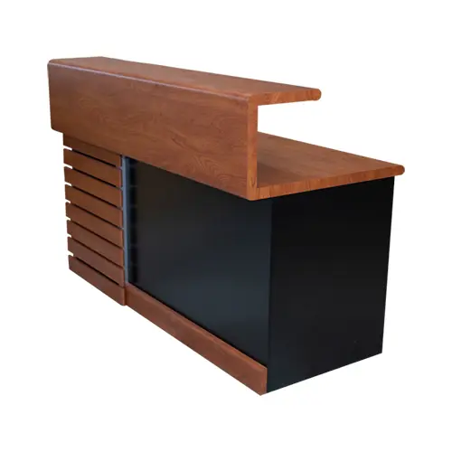 [RECEP06] Mueble de recepción - 1.60m - Top al aire postformado