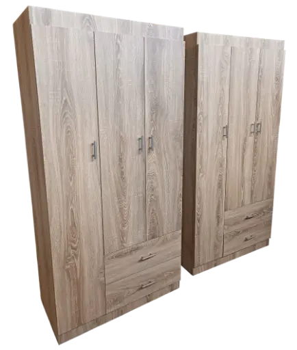 [NOVA002] ROPERO DE 1200 X 1840 X 450 - 4 PUERTAS / 2 GAVETAS