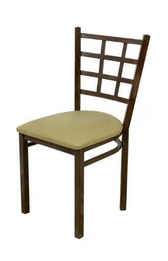 [REST006] SILLA KENTUCKY PARA RESTAURANTE - METAL - BETAS DE MADERA